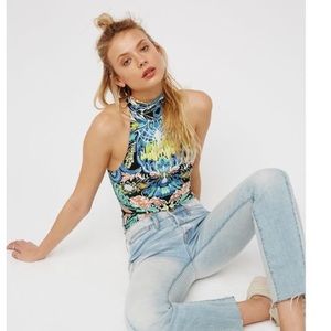 Free people tucker bodysuit
